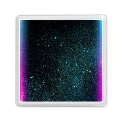 Abstract Effect Gold Led Light Pink Purple Red Memory Card Reader (square) by Cemarart