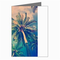 Palm Trees Beauty Nature Clouds Summer Greeting Cards (pkg Of 8) by Cemarart