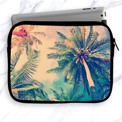 Palm Trees Beauty Nature Clouds Summer Apple Ipad 2/3/4 Zipper Cases by Cemarart