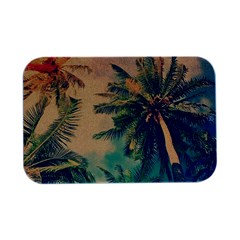 Palm Trees Beauty Nature Clouds Summer Open Lid Metal Box (silver)   by Cemarart