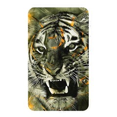 Angry Tiger Animal Broken Glasses Memory Card Reader (rectangular) by Cemarart