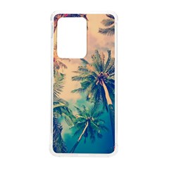 Palm Trees Beauty Nature Clouds Summer Samsung Galaxy S20 Ultra 6 9 Inch Tpu Uv Case by Cemarart