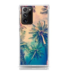 Palm Trees Beauty Nature Clouds Summer Samsung Galaxy Note 20 Ultra Tpu Uv Case by Cemarart