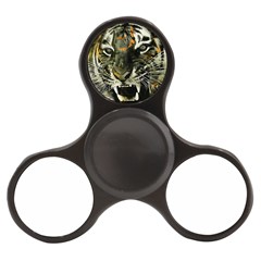 Angry Tiger Animal Broken Glasses Finger Spinner by Cemarart