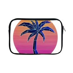 Abstract 3d Art Holiday Island Palm Tree Pink Purple Summer Sunset Water Apple Ipad Mini Zipper Cases by Cemarart