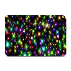 Star Colorful Christmas Abstract Plate Mats by Cemarart