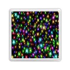 Star Colorful Christmas Abstract Memory Card Reader (square) by Cemarart