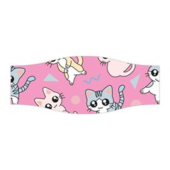 Cute Animal Little Cat Seamless Pattern Stretchable Headband by Grandong