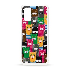 Cat Funny Colorful Pattern Samsung Galaxy S20 6.2 Inch TPU UV Case