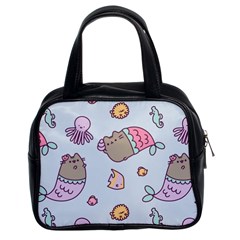 Pusheen Cat Cute Classic Handbag (two Sides) by Grandong