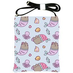 Pusheen Cat Cute Shoulder Sling Bag by Grandong