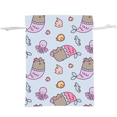 Pusheen Cat Cute Lightweight Drawstring Pouch (xl) by Grandong