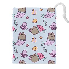 Pusheen Cat Cute Drawstring Pouch (5xl) by Grandong