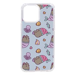 Pusheen Cat Cute Iphone 14 Pro Max Tpu Uv Print Case