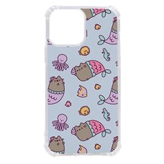 Pusheen Cat Cute Iphone 13 Pro Max Tpu Uv Print Case by Grandong