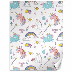 Unicorn Diamond Rainbow Shooting Star Canvas 36  X 48  by Grandong