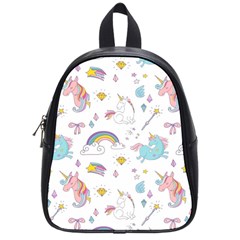 Unicorn Diamond Rainbow Shooting Star School Bag (small) by Grandong