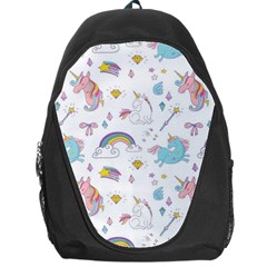 Unicorn Diamond Rainbow Shooting Star Backpack Bag by Grandong