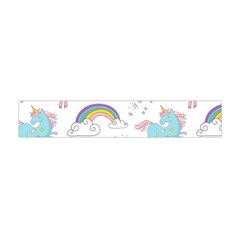 Unicorn Diamond Rainbow Shooting Star Premium Plush Fleece Scarf (mini) by Grandong