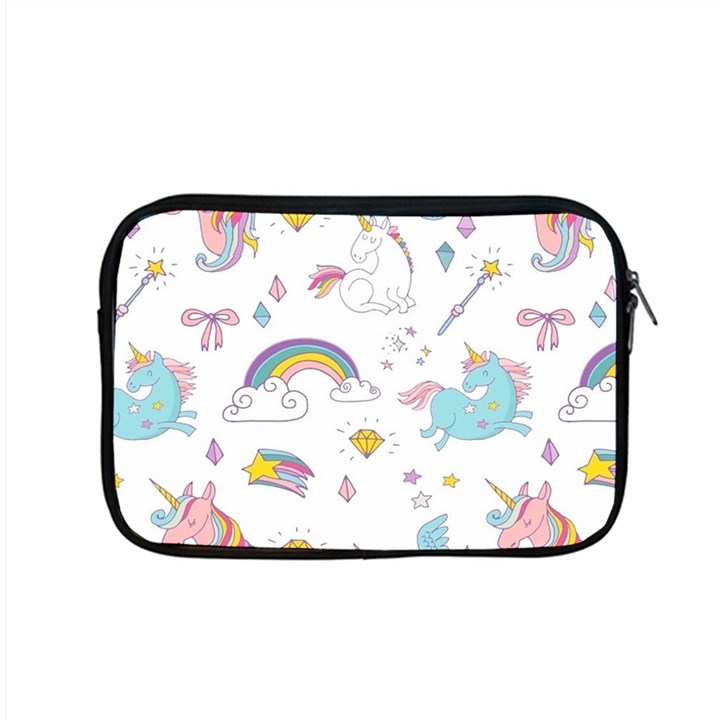 Unicorn Diamond Rainbow Shooting Star Apple MacBook Pro 15  Zipper Case