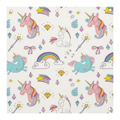 Unicorn Diamond Rainbow Shooting Star Banner And Sign 3  X 3  by Grandong