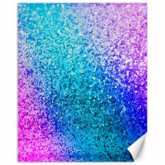 Rainbow Color Colorful Pattern Canvas 11  X 14  by Grandong