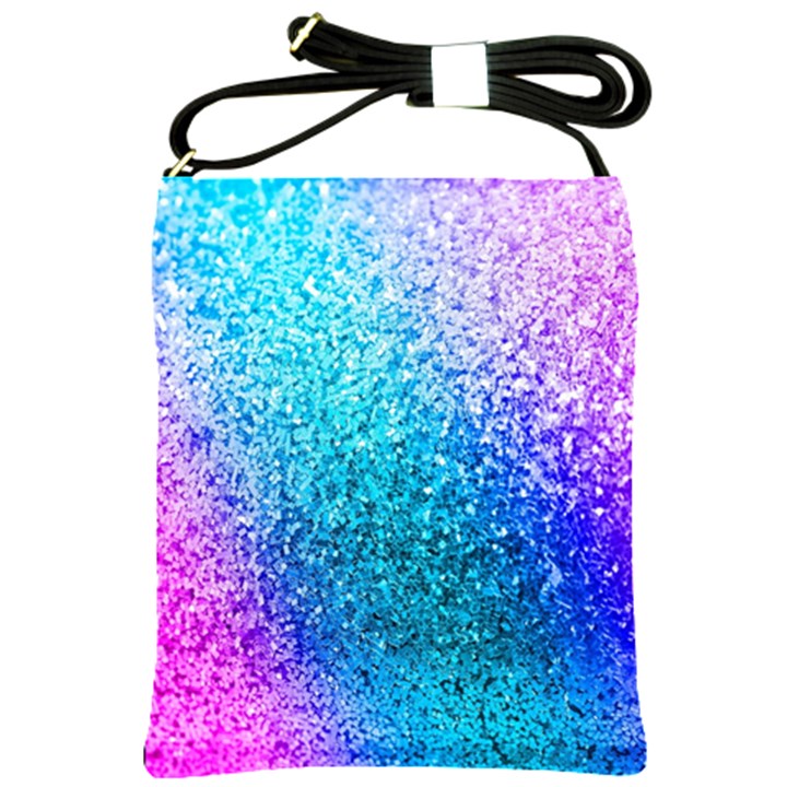 Rainbow Color Colorful Pattern Shoulder Sling Bag