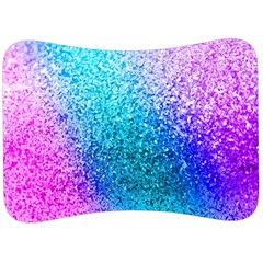 Rainbow Color Colorful Pattern Velour Seat Head Rest Cushion