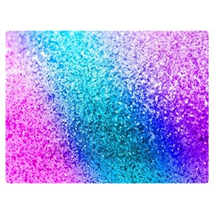 Rainbow Color Colorful Pattern Two Sides Premium Plush Fleece Blanket (extra Small) by Grandong