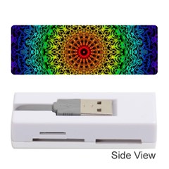 Rainbow Mandala Abstract Pastel Pattern Memory Card Reader (stick) by Grandong