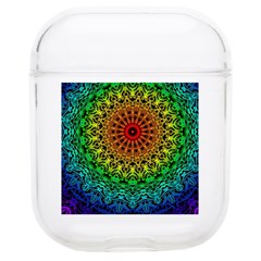 Rainbow Mandala Abstract Pastel Pattern Soft Tpu Airpods 1/2 Case by Grandong