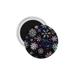 Shiny Winter Snowflake 1 75  Magnets by Grandong