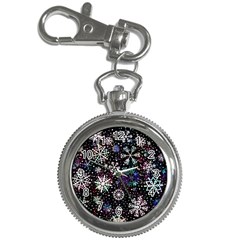 Shiny Winter Snowflake Key Chain Watches by Grandong