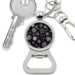 Shiny Winter Snowflake Bottle Opener Key Chain by Grandong