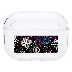 Shiny Winter Snowflake Hard Pc Airpods Pro Case by Grandong