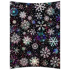 Shiny Winter Snowflake Back Support Cushion by Grandong