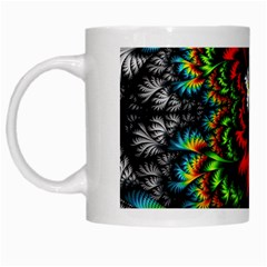 Kaleidoscopic Tropic White Mug by Grandong