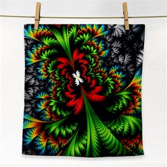 Kaleidoscopic Tropic Face Towel by Grandong