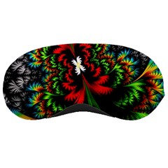 Kaleidoscopic Tropic Sleep Mask by Grandong