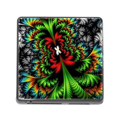 Kaleidoscopic Tropic Memory Card Reader (square 5 Slot) by Grandong