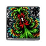 Kaleidoscopic Tropic Memory Card Reader (Square 5 Slot) Front