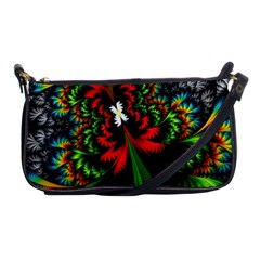 Kaleidoscopic Tropic Shoulder Clutch Bag by Grandong