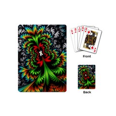 Kaleidoscopic Tropic Playing Cards Single Design (mini) by Grandong