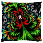 Kaleidoscopic Tropic Large Cushion Case (Two Sides) Front