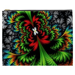 Kaleidoscopic Tropic Cosmetic Bag (xxxl) by Grandong