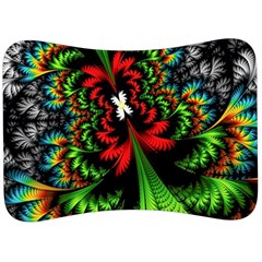 Kaleidoscopic Tropic Velour Seat Head Rest Cushion by Grandong