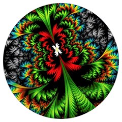 Kaleidoscopic Tropic Round Trivet by Grandong