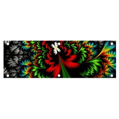 Kaleidoscopic Tropic Banner And Sign 6  X 2  by Grandong