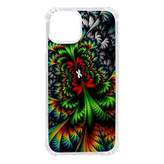 Kaleidoscopic Tropic Iphone 14 Tpu Uv Print Case by Grandong