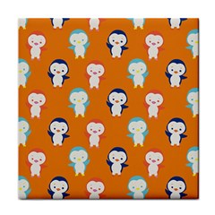 Cute Penguin Funny Pattern Face Towel by Grandong